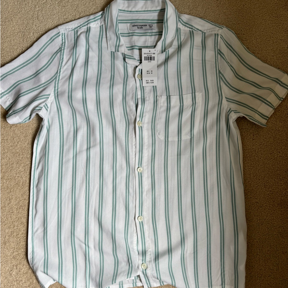 Abercrombie kids casual button-down